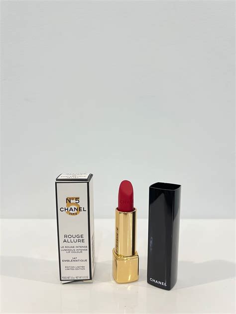 chanel rouge allure n5|Red Lipstick .